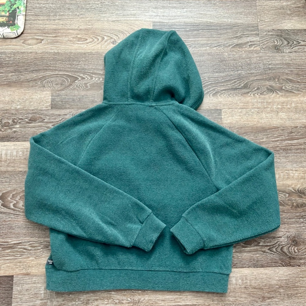 Toad & Co Women’s Whitney Terry Zip Hoodie Sz Small 4-6 color Jasper - Picture 4 of 8